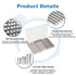 Juvielich 30Pcs M6 30mm 304 x Dowel Pin Stainless Steel Cylindrical Dowel Pins Shelves Dowel Pin Bookshelf Support Pegs