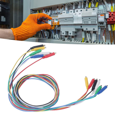 6PCS Silicone Flexible Jumper Wires for Thermostats, Control Panels, Sensor 20AWG