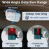 greencycle 17Ringtone 4LED Wireless Motion Sensor Door Chime, Motion Sensor Alarm, Ring Door Alarm Sensor, Ring Motion