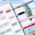 Sticky Index Tabs, Page Markers, Self Adhesive Flag Tabs, Writable Repositionable File Tabs for Reading, Note Taking,
