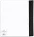 Mintra Office Durable PREMIUM Spiral Notebook, White, 5 Subject, 8.5in x 11in, Fabric Covered Coils