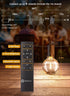 38Ft 15 Bulbs Brightown Outdoor String Lights with Remote & Shatterproof LED - Waterproof Patio Hanging Lamps for Porch