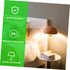 2pcs NUOBESTY Decorative Lamp Finial Black Aluminum Simple and Creative Light Accessory for Table and Floor Lamps Easy