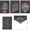 Celebrate the Season Christmas Card Assortment Pack - 25 Greeting Cards Set with 5 Holiday Designs and White Envelopes