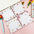 Cute Sticky Notes 4Pack (320 sheets), Kawaii 3.1x3.1in Self-Stick Note Pads with Unique Fruit Patterns