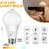 6-Pack 14W LED Dimmable Light Bulbs, 100 Watt Equivalent, A19 1500LM Warm White 3000K for Indoor Kitchen Office