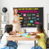 Motivational Bulletin Board Set, Colorful Inspirational Posters for Classroom, Choose to Be Positive Cutouts