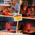 Volcano Lamp Science Kit, STEM Volcano Eruption Educational Kids Night Light USB/Battery Power, Christmas Gifts