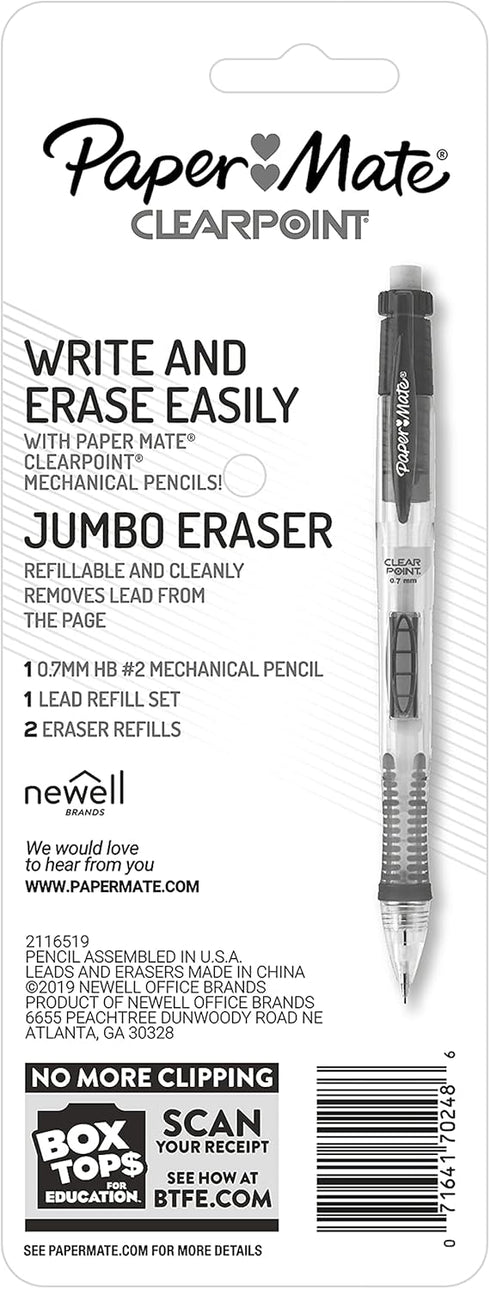 Paper Mate Clearpoint Mechanical Pencil Starter Set, 0.7mm (1733159)