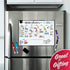 cinch! 17x12-Inch Magnetic Weekly Planner/Calendar for Fridge - Stain Resistant Dry Erase Whiteboard with Markers