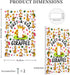HTSAHKV 3 5 Inch Just a Girl Who Loves Giraffes Wall Plate Light Switch Cover Single Gang Outlet Faceplate Print Plate
