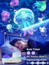 10 6 360 Ocean Wave Projector Night Light for Kids Bedroom - Color Ocean Waves + Films, Rotation Timer for Kids, Baby