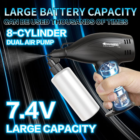 DIY(4 Lionbow pistola Paint Sprayer Gun electrica Handheld Electric Paint Spray Gun High-Power Equipment Portable