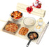 VTAR Electric Food Warming Mat Tray Warmer for Party Buffet Servers, Dual-Zone