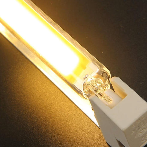 R7S Bulb 110V 78mm/118mm/189mm, Dimmable 360 2700-3000K 78mm15W LED Beam Flood Light, for Garage Floor Lamp Halogen