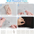 Commercial, Paper Towel Dispenser Wall Mount, Multifold Paper Towel Holder Adhesive Hand Towel Dispenser for Bathroom