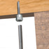8042957-25 Vertical Anchor Super 3/8 in. Threaded Rod Fitting, 1/4-14 x 2'' Screw, 25 Pack