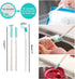 Small Cleaning Brushes for Household Cleaning, Crevice Tool Set for Window Tracks, Humidifier, Keyboard
