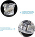 Dental Oral Typodont Model, Implant Pathological Removable Teaching Demo, Standard Size (Clear)
