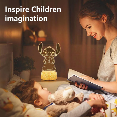 Light,16 Light,3D AIHYING Cool Night Color Night LED Lamp with Smart Remote Control,Boy Gifts for Children's Room