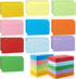 Rcybeo 1200 Pieces Index Cards Ruled 3 x 5 Color Index Cards Bulk,