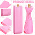 150 Packaging 4.5 2.5 16 Inches(Pink) Yahenda Pieces Paper Bread Bag French Breads Storage Bags Disposable Homemade