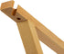 Set 2 Rustic State Palma Wall Mount Wood Triangle Sconce Bracket for Plug in Hanging Pendant Light Lamp Cord Kit