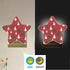 ALAZA Merry Christmas Cartoon Tree Red Star Shaped LED Night Light Dusk to Dawn Sensor Plug in Night Home Decor Desk
