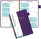 Purple Prayer Journal for Women, Daily Bible Devotional Journal, Inspirational Writing Spiral Notebook, Lasts 6 Months