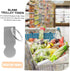 DOITOOL Stainless Steel Shopping Trolley Keychain Token Creative Heat Transfer Opener for Supermarket Carts Blank