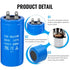 300uF/MFD CD60 Motor Start Capacitor, 250VAC 50/60Hz for Electric Motor Starting, 2 Pack