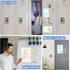Magnetic Dry Erase Board, 3 Colors Fridge Magnet White Board Sheet with 4 Markers & 1 Eraser, 8.5 x 11 Reusable