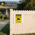 Soslina 2 Pack 10x7 Inch 24 Security Signs Video Surveillance Sign, Non Metal Vinyl Stickers, Hour Security Camera