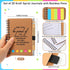 Chuangdi 20 Sets Employee Appreciation Gifts - Inspirational Spiral Notebook with Bamboo Pen