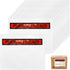 Nicunom 500 Pcs Clear Packing List Envelopes, 7.5" x 5.5" Adhesive Invoice Pouches for Shipping Label Sleeves