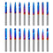 Hakkin 20 Pcs Carbide Rotary Burrs Set, End Mill CNC Router Bit,