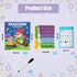 Yikorqu 164CPS Magnetic Fraction Demonstration Book Magnetic Fraction Learning Tiles Montessori Manipulatives