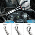 6PCS Set, 11" 45 90 5/16", 1/2" 3/4" Mayouko Extra Long Reach Pliers Straight, and Bent Nose, and Circle Nose Pliers