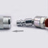 WYNNsky Industrial 1/4" NPT Male Thread Swivel Air Plug - 2 Pieces Automotive Steel Swivel Coupler Plug