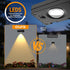 Lighting,10 On/Off,IP44 Material,30H (6 Solar LED Wall Light,RGB Color Changing Spotlight - Waterproof Outdoor Garden