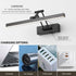 15.7' Inch Dimmable Picture Light Battery Operated Long Rechargeable Wall Sconce LED Library Light with Swing Arm