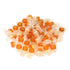 150pcs Waterproof Telephone Line Connectors K1 Network Cable Wire Terminals, Orange Clear Button UY Butt Splice
