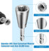 Wire Twister Tool for Drill, 2024 Upgrades Wire Nut Twister, 6MM Hex Shank Cable Wire Twisting Tool (2pcs)