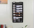 EasyPAG 8-Tier Wall File Organizer Hanging Holder for Papers, Folders, Files, Clipboard, Magazine Organization, Black