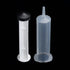 150ml Syringe with Tip Adapter, Large Plastic Syringe Individually Packaged for Scientific Labs, Dispensing