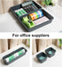 BYCY 32 PCS Desk Drawer Organizer Tool Box, Interlocking Junk Drawer Organizers with 3 Sizes for Office, Bathroom,