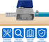 5/16" Hose Barb Mini Ball Valve, 304 Stainless Steel Shut Off Valve with Clamps for Water, Gas, Fuel, Drip Irrigation