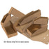 Ship Now Supply SNBINMT212K Open Top Bin Boxes - Kraft (Pack of 50), 2" x 12" x 4 1/2"