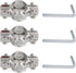 uxcell 3Pcs Fix Sinking Office Chair Repair Kit with Wrench, Stop Sinking for Home Office Chair