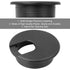 2" White Plastic Desk Grommet, HNBun 20 Pack Cable Wire Grommet for Tidy Cable Hole Cover Organizers (50mm Mounting